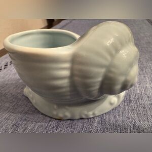 Vintage Elegant Blue Shell decor